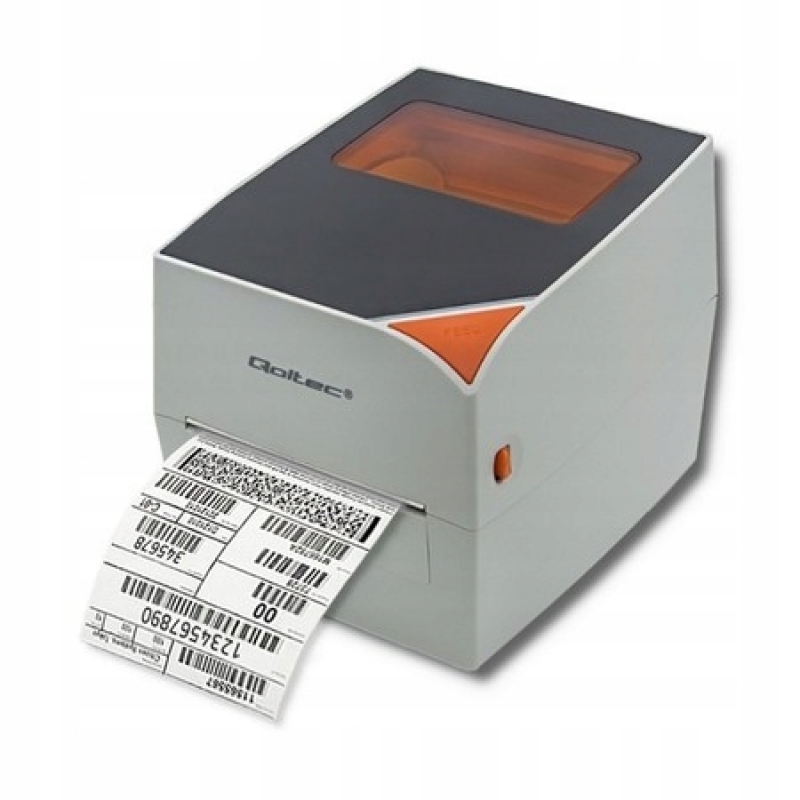 e-programy.eu , Qoltec drukarka etykiet termiczna Qoltec 50245 drukowanie etykiety hurtownie sklepy magazyny